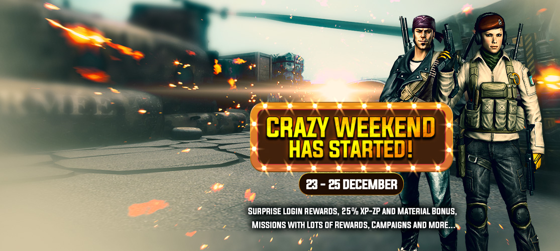 Crazy Weekend Has Started!